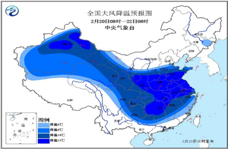 寒潮来了！多地将迎大幅降温 局地降温超12℃